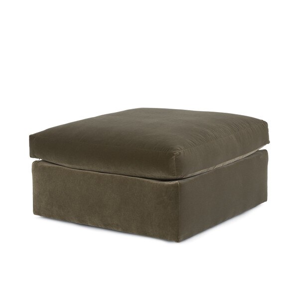 Elise Sectional Ottoman Piece (Olive)